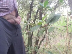 Pissing in the pine forest near Atlantic Ocean - Screenshot 4 of 16 - Dick