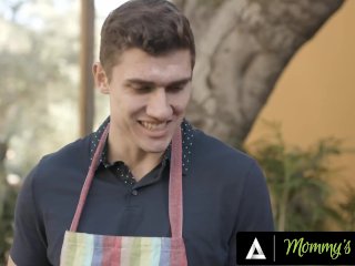 MOMMY'S BOY - Mature MILF Syren De Mer Has Her Pussy Roughly Fingered By Her 20yo Secret Admirer screenshot number 1