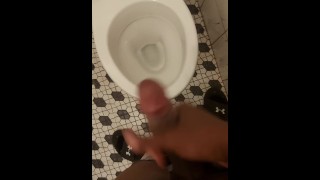 Sneaking in bathroom to masturbate