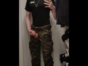 Preview 3 of Army twink jerking off