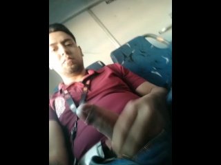 public, bus, masturbacion, vertical video