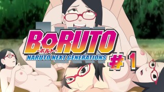 FIRST COMPILATION OF SARADA BORUTO