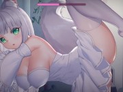 Preview 3 of Miss neko 2 - A cute shy foxgirl moaning fucked from behind for the first time