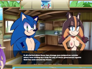 Sinfully Fun Beoordelingen: Sonic Adventure XXX Hot Sexy Amy Rose