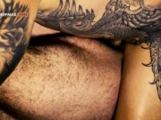 Preview 5 of Big Belly Bear Fucked by Tattooo Top