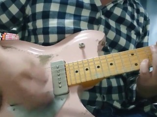 Zutto Mayonaka De Iinoni-byoshin Wo Kamu Guitar Solo