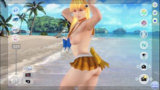 Dead or Alive Xtreme Venus Férias Kasumi Sailor Venus Maiô Nude Mod Fanserviço Apreciação
