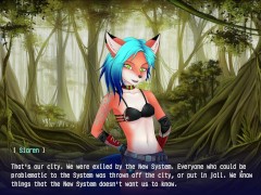 Space Paws #3 - Visual novel gameplay - Screenshot 14 of 16 - Drawn