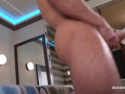 Preview 6 of Solo Newbie Fucks Toys wi His Huge Cock - Alexandre - Maskurbate