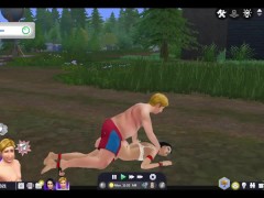 My Sim Selfie Fucks His Wife In Public For All To See (Lucky Him As I Wish I EVEN HAD A Wife)