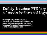 Preview 3 of Step Dad Teaches FTM BoyLesson Before College