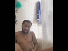 Part 1 of Jacking Off in the Shower Wishing Someone Would Join Me