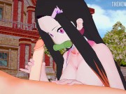 Preview 4 of NEZUKO STRIPPED AND FUCKED UNTIL CREAMPIE 🥵 DEMON SLAYER HENTAI