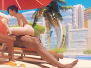 Preview 5 of Overwatch tracer fucked at the beach porn animation