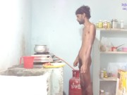 Preview 2 of Rajeshplayboy993 cooking aalu curry, spanking, fingering in the ass hole