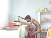 Preview 6 of Rajeshplayboy993 cooking aalu curry, spanking, fingering in the ass hole
