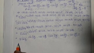 Prove this math , Ratios of multiple angles Math part 15
