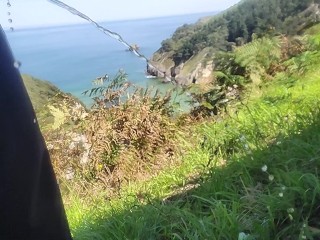 Piss with a view in Spain