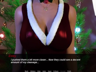 Zoey Weihnachtsgeschenk: Zoey Macht Ein Nacktfoto-Shooting Im Haus Ihrer Freundin, Teil 2
