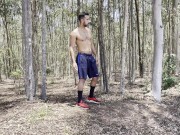 Preview 2 of Got naked in the woods-Part 1