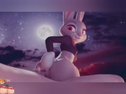 Preview 5 of Judy hopps oficial furry short hentai anime zootopia