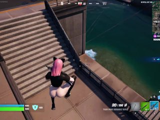 Fortnite gameplay (Haze pantless)