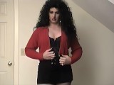 My younger years cross dressing trans smoking lipstick big lips heavy makeup