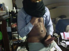 Turban Boy Clapping Them Balls "PART : 4" Button Up (ASMR + Bukkake) 🎧