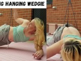 Thong hanging wedgie funny video blonde milf