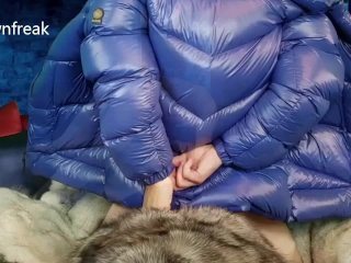 Downfreak_Humping His_Fox Fur Blanket Until Cum