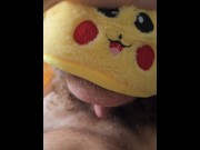 Preview 4 of Dom has a hot threesome with his pikachu and nessa from pokemon sword and shield