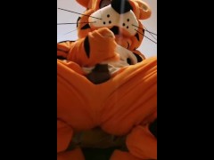 Tiger wanks 1