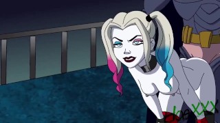 DC Harley Quinn y Batman Sexo