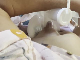 stepmom, milking, lactating, bukkake