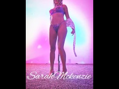 Hot young blonde pole dancing and takes her top off