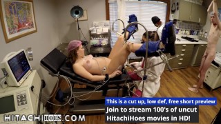 Pregnant Slut Nova Maverick Gets Mandatory Hitachi Magic Wand Orgasms During Exam By Stacy Shepard