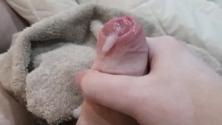 Close-up Foreskin Cum