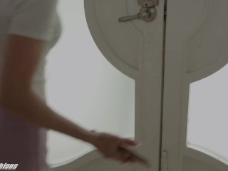 New Sensations - Blonde Babysitter Says Yes To Big Cock! (Kiara Cole) screenshot number 0