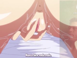 rough, rough sex, small tits, anime