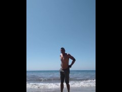 Long range piss into the ocean. - Screenshot 2 of 16 - Pissing