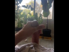 Solo Jerking Off burst like a Volcano lol