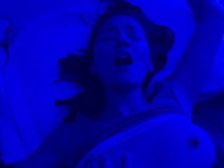 I have an Unexpected Visitor in my Room, I end up with a Cock inside me and Milk on my Tits