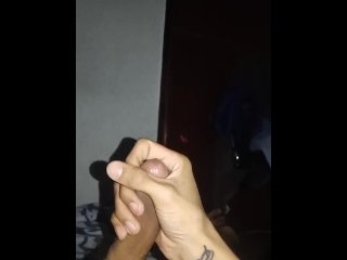 exclusive, solo male, vertical video, cumshot