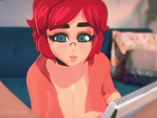 blowjob, uncensored, animated, hentai