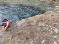 Divers watch us fucking on the beach - Screenshot 15 of 16 - Outside Beach