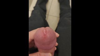 Quick Cum Shower At Work Huge Cock