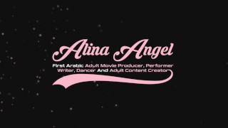 Naughty interview with Alina Angel Part 3 مقابلة جنسية مع الينا انجل الجزء ٣ وكاحات برا البيت