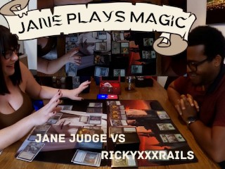 Jane Plays Magic 3- Tiny Magic! with Jane Judge and RickyxxxRails