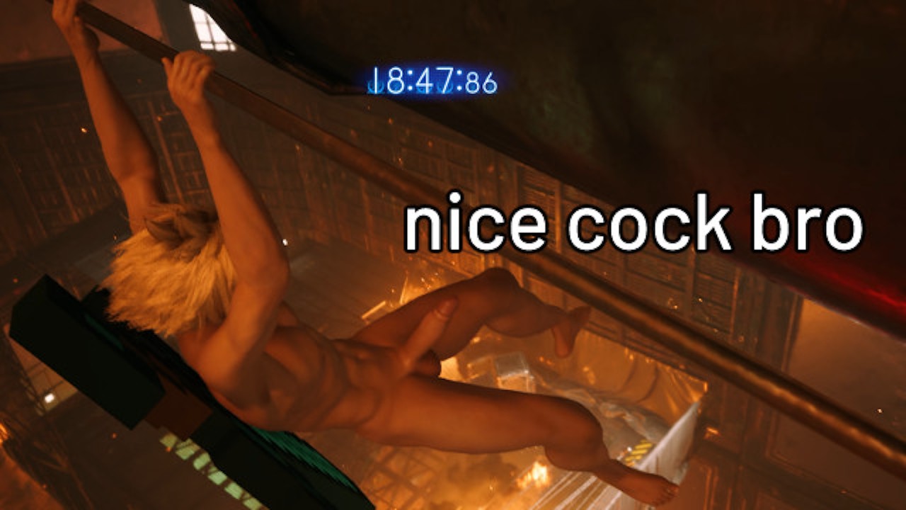 The Beginning of Final Fantasy VII Remake But Its a Modded Shitpost