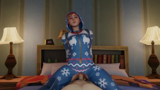 Onesie Riding Cock Before Bed (Fortnite Hentai)
